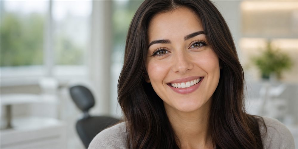 Sorriso harmonioso com lentes de contato dental